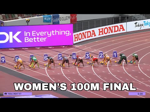 Women’s 100m Final || World Athletics Championships 2025
