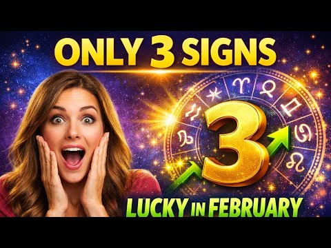 February 2026: 3 Zodiac Signs Enter a Lucky Break Era 🍀 Nothing Can Stop Them Now!