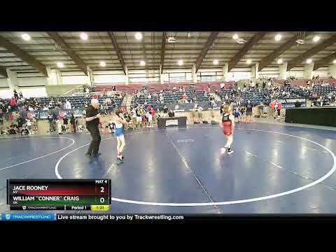 63 Lbs Round 2 - Jace Rooney, NY Vs William ``Conner`` Craig, OK Afbb