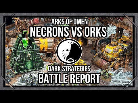 Necrons vs Orks Arks of Omen 1000 Point 9th Edition Battle Report