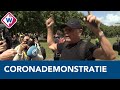 Meerdere arrestaties bij verboden demonstratie op Malieveld - OMROEP WEST