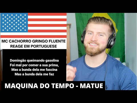 Matuê - Máquina do Tempo - Gringo React 🇺🇸 | MC Cachorro React Máquina do Tempo Matuê