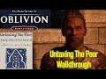 Oblivion Remastered Untaxing the Poor Walkthrough, how to steal taxes from imperial watchtower