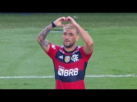 Gol de De Arrascaeta contra o Fluminense
