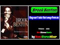 Brook Benton - They Can't Take That Away From Me  (New Stereo Remix)