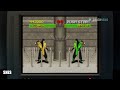 Mortal Kombat Legacy Kollection MK Scorpion Vs Reptile Arcade SNES Genesis Gameplay Montage