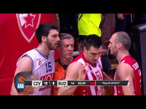ABA Liga 2016/17, Semi-finals, Round 3 match: Crvena zvezda mts - Budućnost VOLI (4.4.2017)