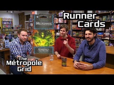 Netrunner Unboxing: Democracy and Dogma - Runner Cards