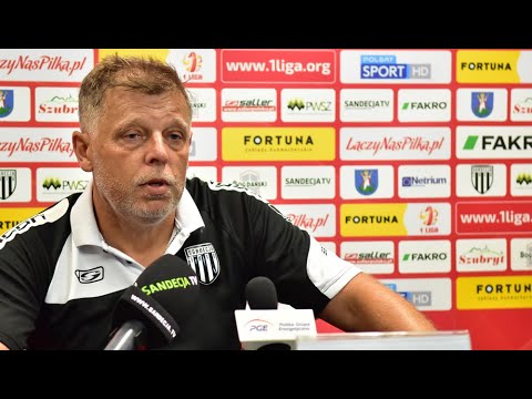 2020-07-10 Sandecja - Stal Mielec 2-1 (2-1), pomeczowa konferencja prasowa