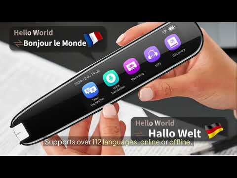 Smart AI Scan & Voice Translator Pen