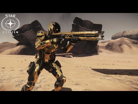 When you have Use 5K in Star Citizen you will get " The gold Venture Executive Armor " #starcitizen
