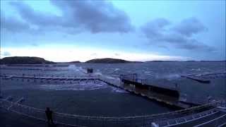 preview picture of video 'Lysekil Norra Hamnen - 2013-12-06'