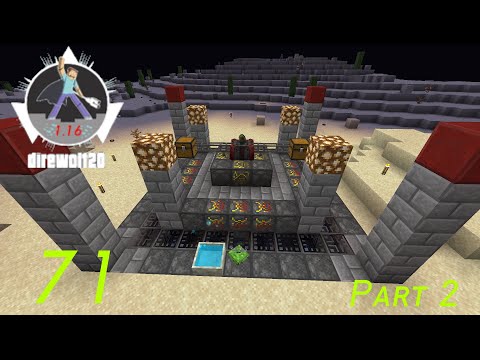 Direwolf20 Modpack 1.16 - Ep.71 - Well of suffering!