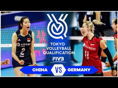 China vs Germany | Highlights - Women | Volleyball Olympic Qualifying Tournament 2019 (HD)