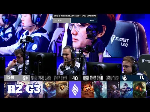 Team Liquid vs TSM - Game 3 | Round 2 Playoffs S11 LCS Summer 2021 | TL vs TSM G3
