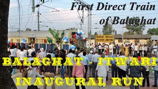 preview picture of video 'First Direct Rail Service From Balaghat to Nagpur | बालाघाट से नागपुर पहली सीधी रेल सेवा |'