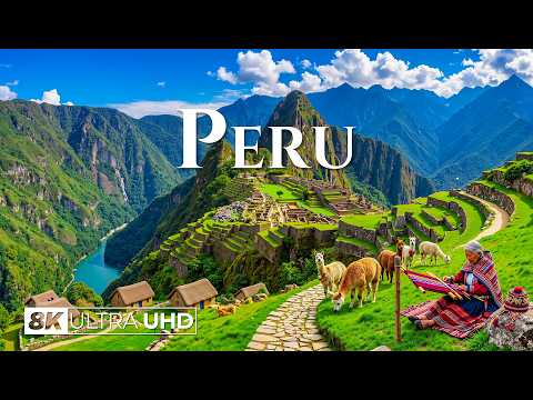 PERU 8K UHD | Inca Wonders – Machu Picchu, Andes Peaks & Sacred Valley Landscapes