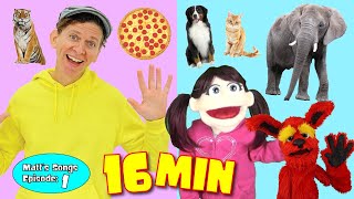 Matt's Songs Episode # 1 | Big Food Song, Wild Animals and More | Dream English Kids