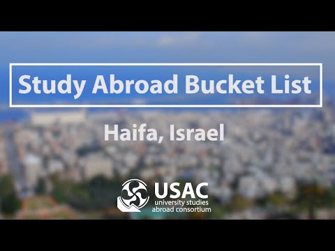 USAC Haifa Bucket List