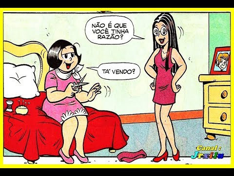 Tina - O visu do mês, quadrinhos Turma da Mônica