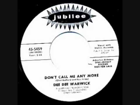 Dee Dee Warwick  Dont Call me any more