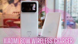 Xiaomi 80W wireless charger test with Xiaomi Mi 11 Ultra