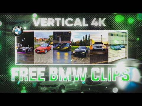 BMW VERTICAL CLIPS 4K | FREE VERTICAL CLIPS FOR EDIT [BMW EDITION]