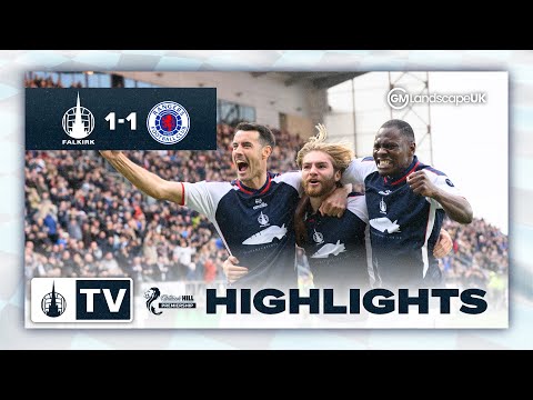 Highlights | Falkirk 1-1 Rangers | Cartwright cracker earns dominant Bairns a point.