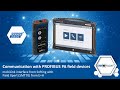 Communication With PROFIBUS PA Field Devices MobiLink From Softing With Field Xpert From E H