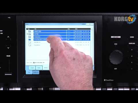 KORG TV / KRONOS (2015) Video Manual Teil 6 von 6 - Global, Disk & Management