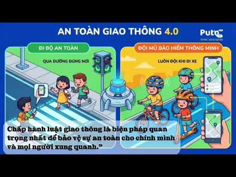AN TOÀN GIAO THÔNG CHO NỤ CƯỜI NGÀY MAI