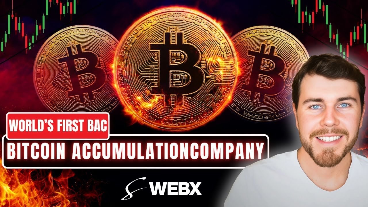 Inside WebX: The World’s First Bitcoin Accumulation Company | Bill Dafflon Interview
