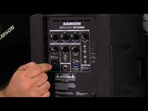 SAMSON EXPEDITION XP208W Portable 20 Hour Rechargeable Bluetooth Wireless Mic PA System image 9