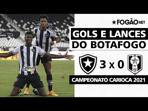 Botafogo 3 x 0 Resende | Melhores momentos e gols do Fogão | 2ª rodada do Campeonato Carioca-2021