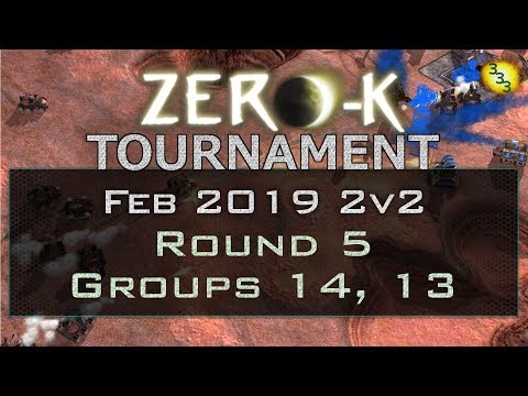 2019/02/23: 2v2 Tournament - Round 5 - Zero-K