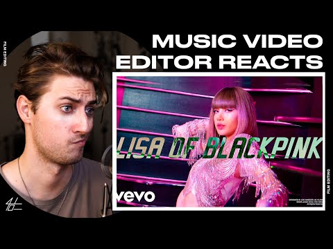 Video Editor Reacts to LISA of BLACKPINK - SG *DO AMERICAN MVs SUCK?*