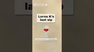 Lorna K on her last sip of alcohol, nine days into AA