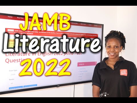 JAMB CBT Literature in English 2022 Past Questions 1 - 20