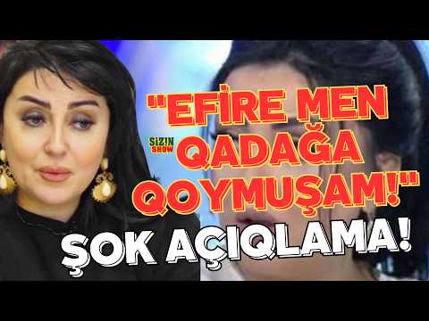 Afət Fərmanqızıdan ŞOK iddia: “Mənə qadağa qoymayıblar, efirlərə mən qadağa qoymuşam!”