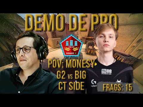 [PT] CS 2 -  zorlaK Analisa: PoV MONESY - G2 vs BIG - MIRAGE (CT-SIDE) [Demo de Pro]