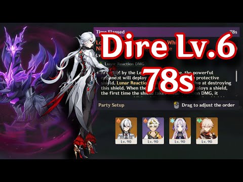 [6.3 Stygian Onslaught] C3 Arlecchino 78s Dire Lord of the Hidden Depth