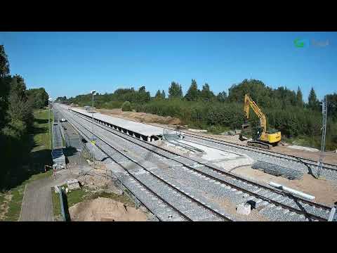 LELLE raudteejaama remont