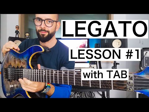 LEGATO LESSON (w/ TAB) #1 | RICCARDO GIOGGI | Guitar Lesson - How to - Tutorial