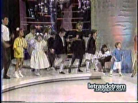 Trem da Alegria cantando na Hebe (pout porri) - 1988