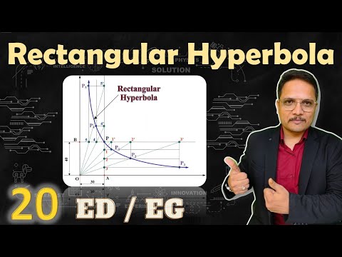 Rectangular hyperbola in Engineering Graphics Hyperbola
