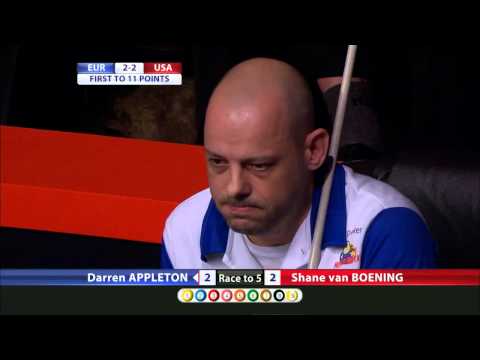 Darren Appleton vs Shane van Boening | 2014 Mosconi Cup