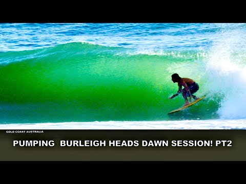 Surfing. Pumping Burleigh Heads Dawn Session Before The Single Fin Comp! 11th January 2026 Part Two!
