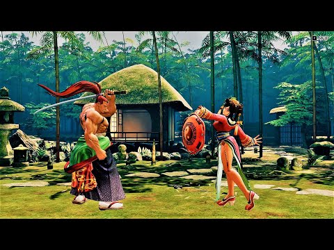 Genjero Kibagami vs Ruixiang ( Hard ) Samurai Shodown