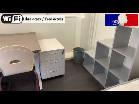 Logement Studio PMR  de 16m² CAMPUS 1 CAEN - Crous Normandie