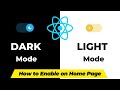 How To Create Toggle In React Js Ep34